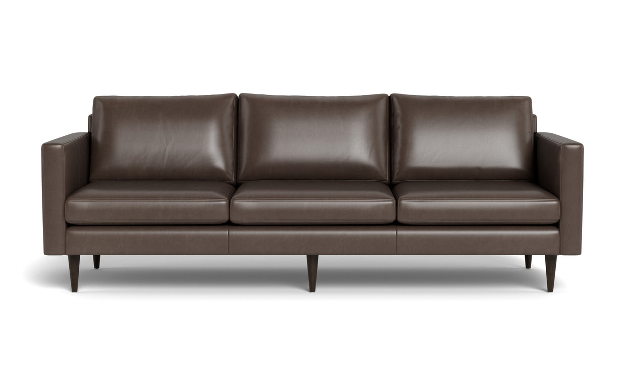 Maverick Leather Sofa-Leather Sofa-Hudson Iron Leather-MAK Modern
