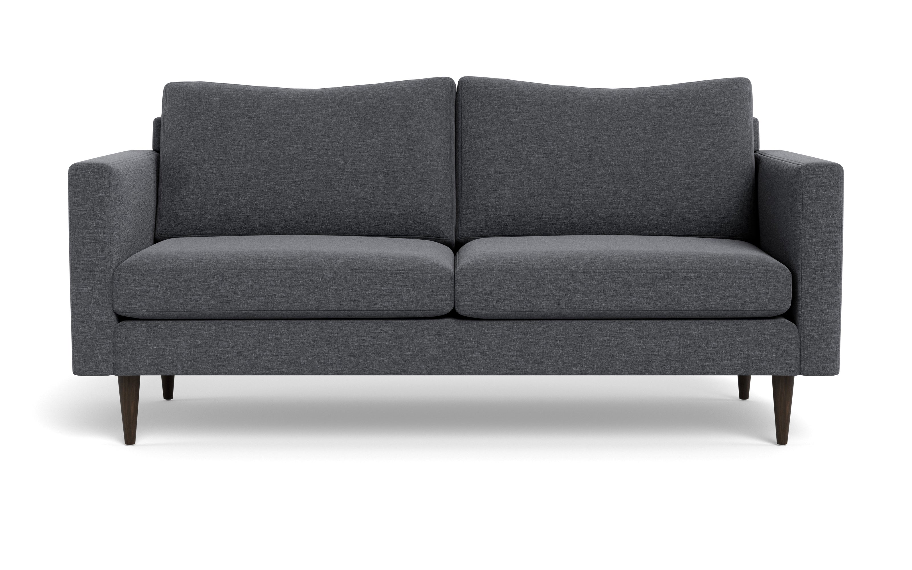 Maverick Apartment Sofa-Fabric Sectional-Bennett Charcoal-MAK Modern