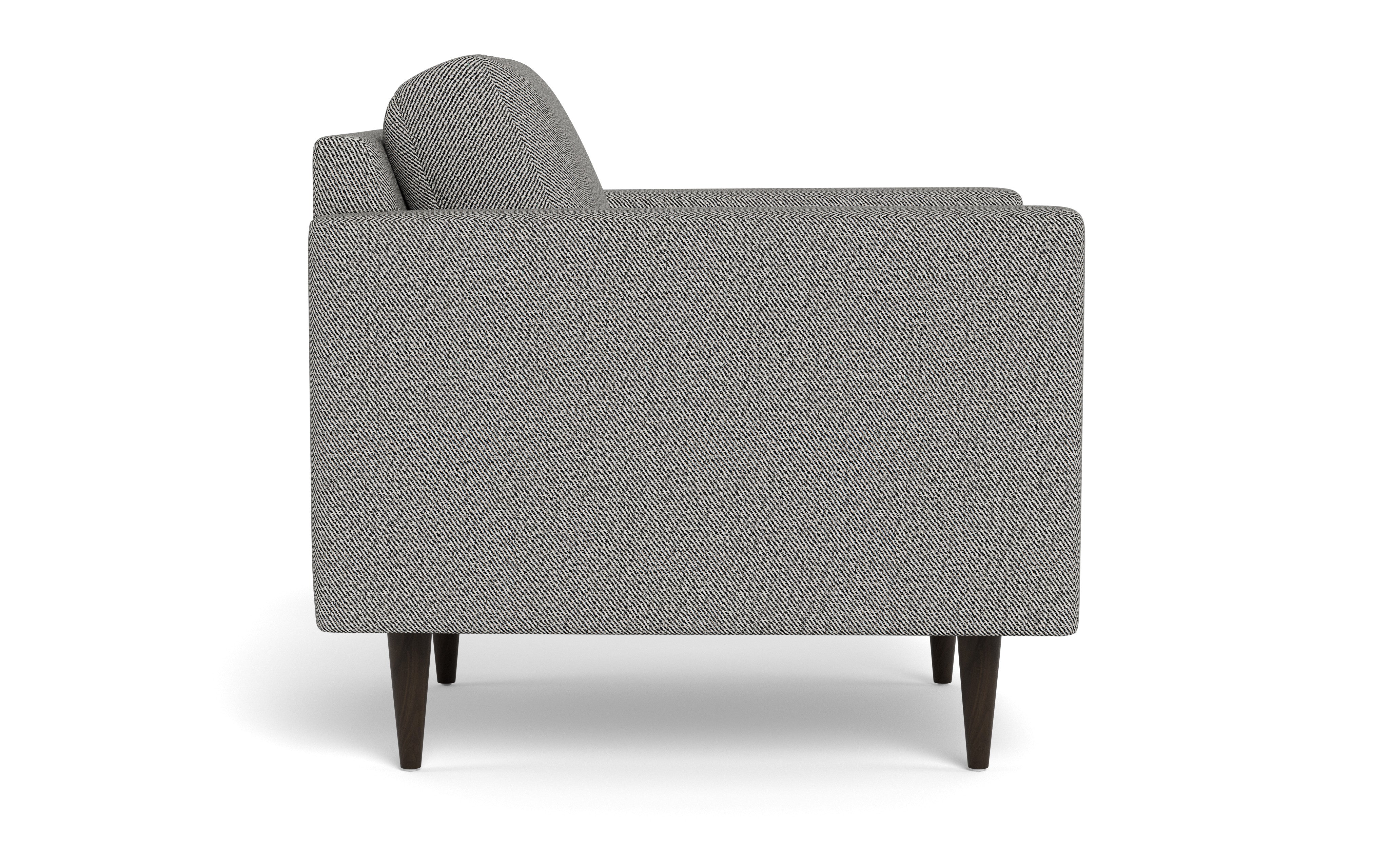 Maverick Arm Chair-Fabric Sectional-Alley Pepper-MAK Modern