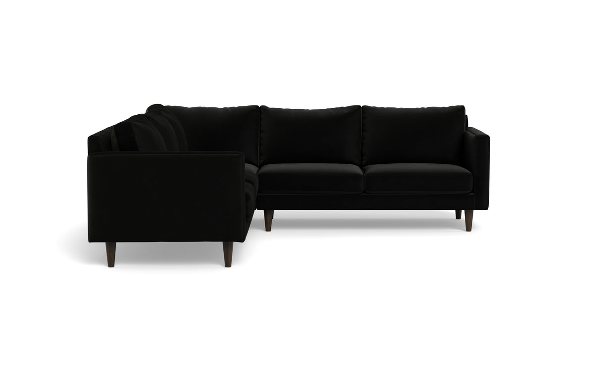 Maverick Corner Sectional-Fabric Sectional-Superb Gun Metal-MAK Modern