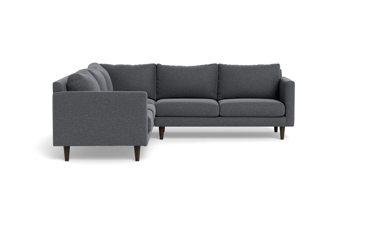 Maverick Corner Sectional-Fabric Sectional-Bennett Charcoal-MAK Modern