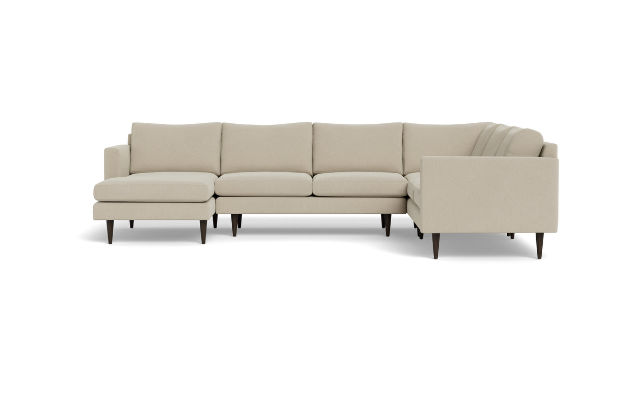 Maverick Corner Sectional With Left Chaise-Fabric Sectional-Curious Pearl-MAK Modern
