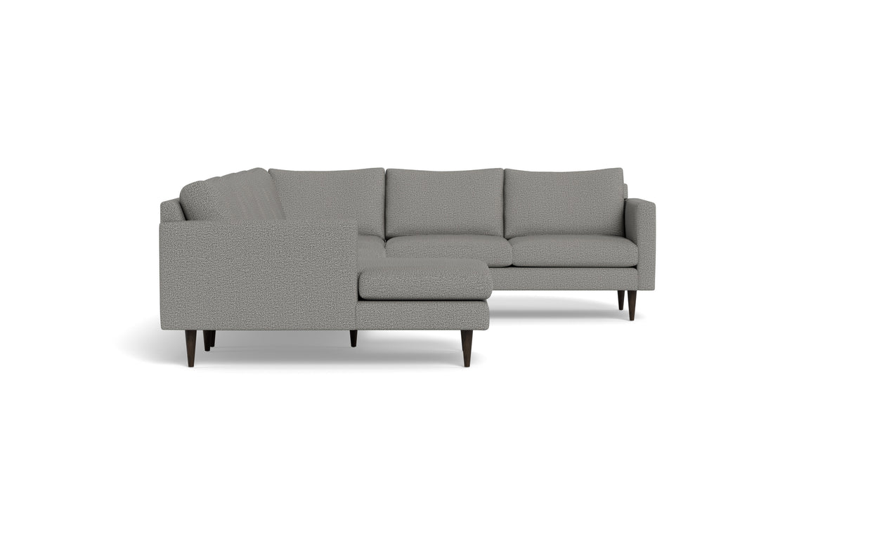 Maverick Corner Sectional With Left Chaise-Fabric Sectional-Alley Pepper-MAK Modern