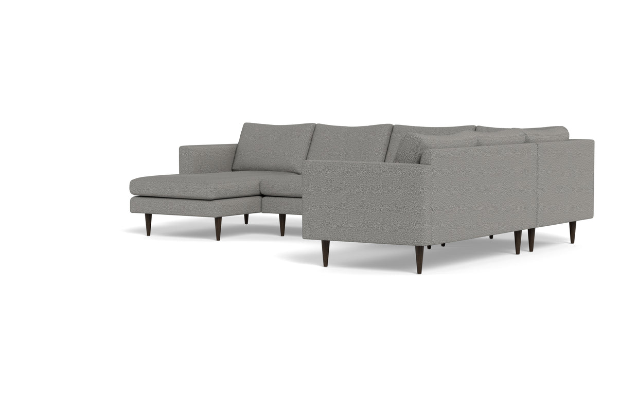 Maverick Corner Sectional With Left Chaise-Fabric Sectional-Alley Pepper-MAK Modern