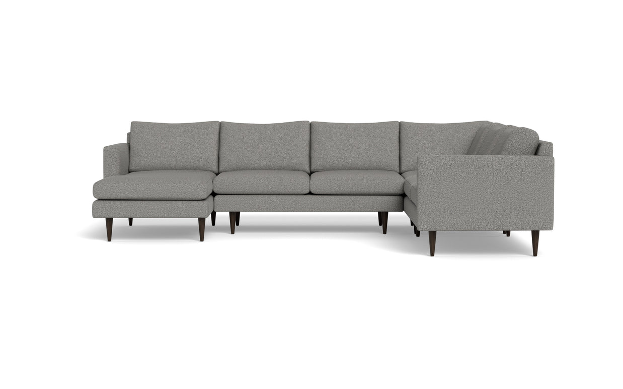 Maverick Corner Sectional With Left Chaise-Fabric Sectional-Alley Pepper-MAK Modern