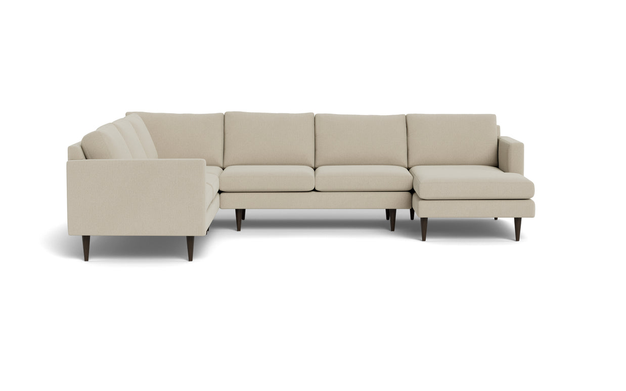 Maverick Corner Sectional With Right Chaise-Fabric Sectional-Curious Pearl-MAK Modern