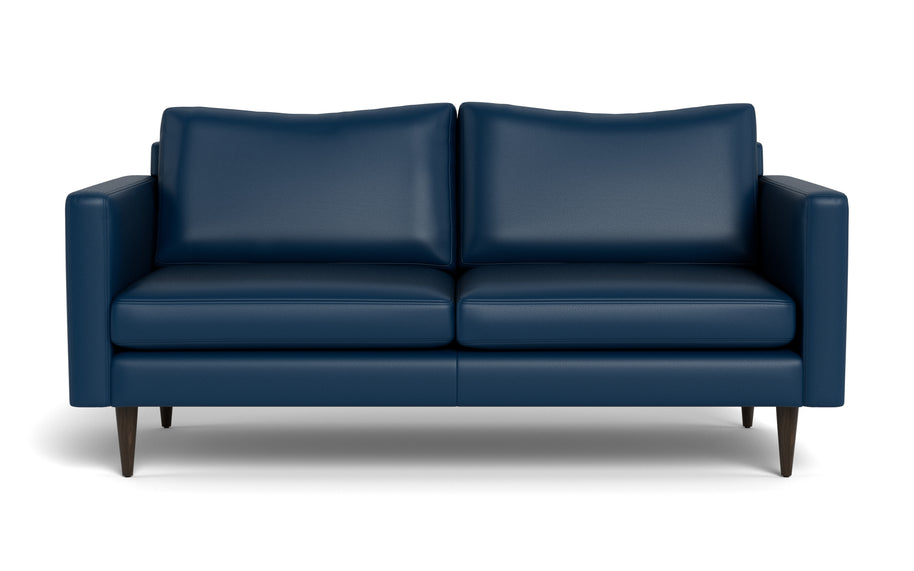 Maverick Leather Apartment Sofa-Fabric Sectional-Tribeca Cobalt-MAK Modern