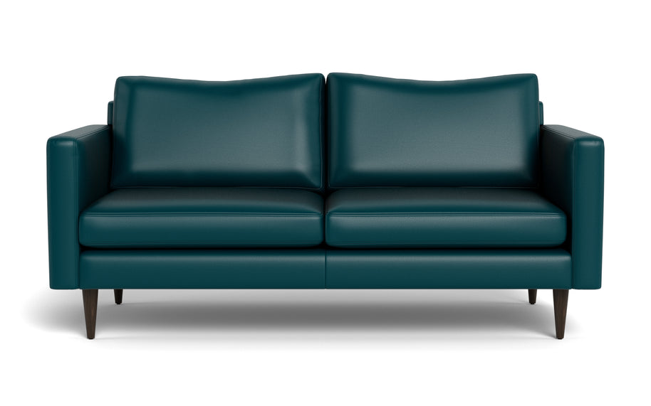 Maverick Leather Apartment Sofa-Fabric Sectional-Tribeca Lagoon-MAK Modern