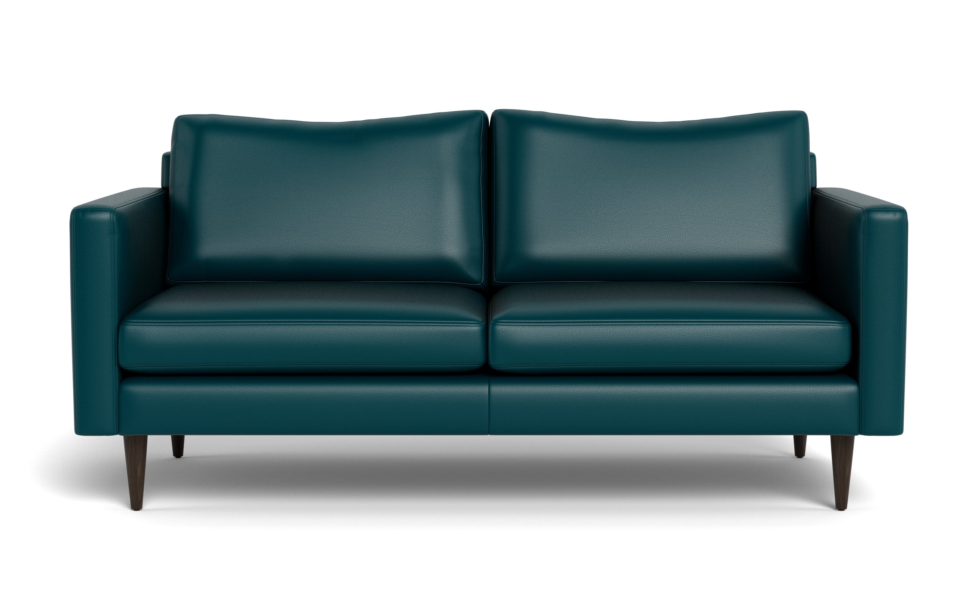 Maverick Leather Apartment Sofa-Fabric Sectional-Tribeca Lagoon-MAK Modern