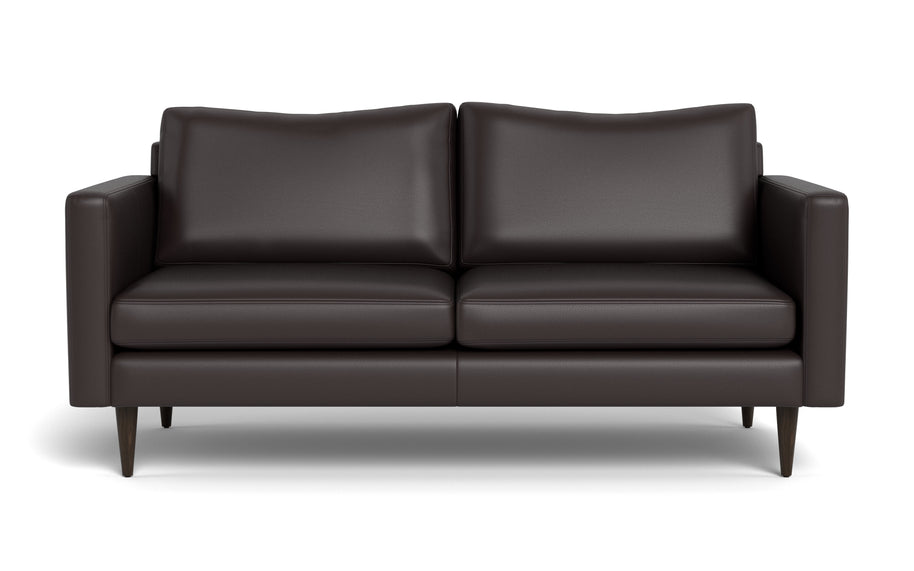 Maverick Leather Apartment Sofa-Fabric Sectional-Tribeca Quarry Leather-MAK Modern