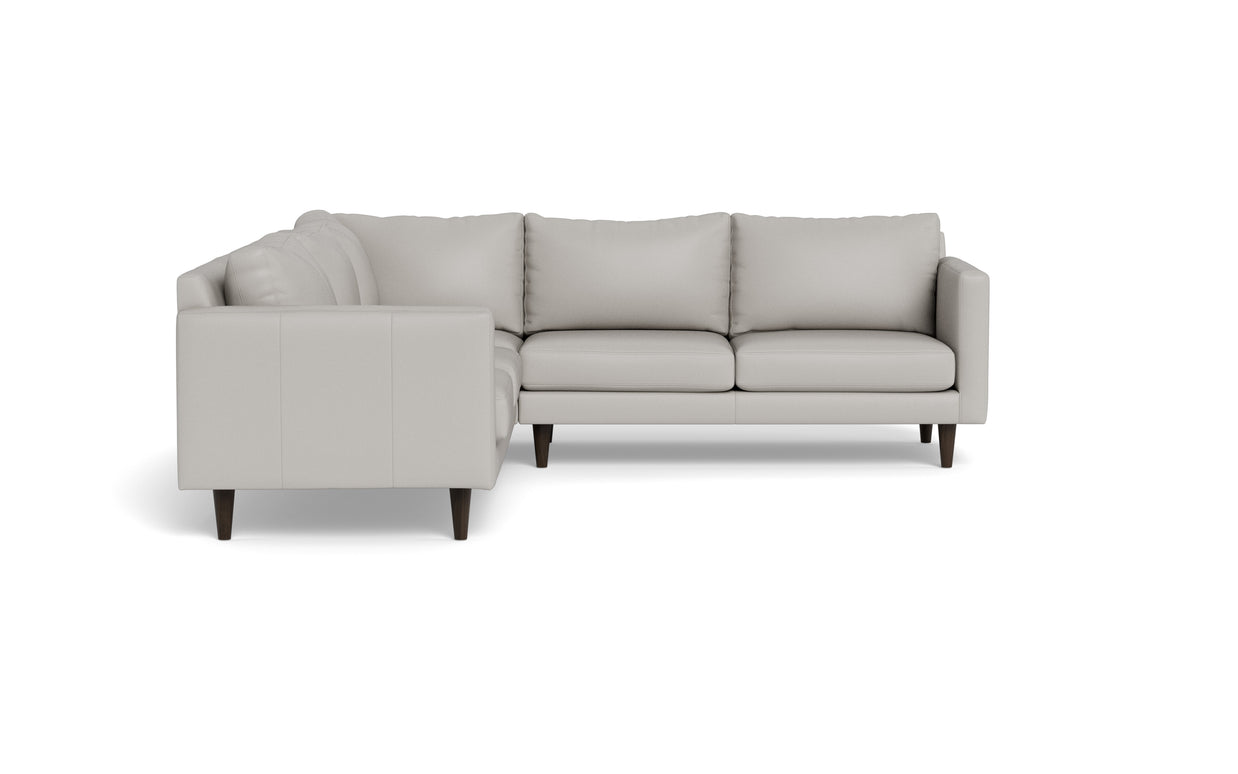 Maverick Leather Corner Sectional-Leather Sofa-Tribeca Chelsea-MAK Modern