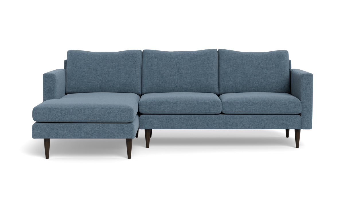 Maverick Left Chaise Sectional-Fabric Sectional-Elliot French Blue-MAK Modern