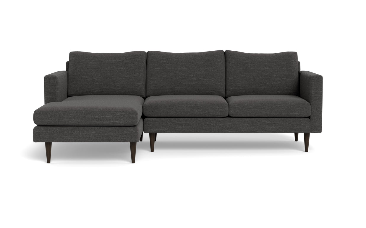 Maverick Left Chaise Sectional-Fabric Sectional-Curious Charcoal-MAK Modern