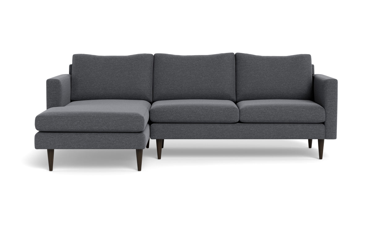 Maverick Left Chaise Sectional-Fabric Sectional-Bennett Charcoal-MAK Modern
