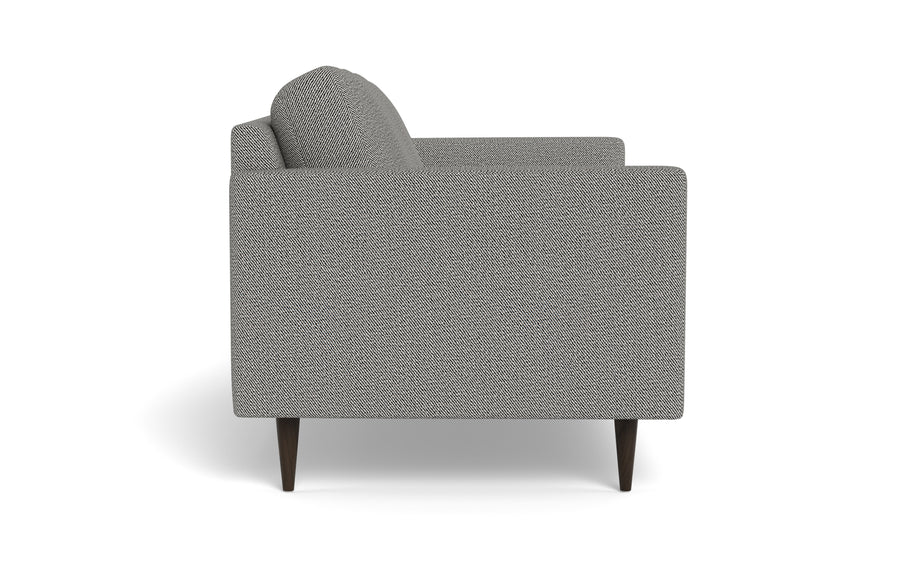 Maverick Loveseat-Fabric Sectional-Alley Pepper-MAK Modern