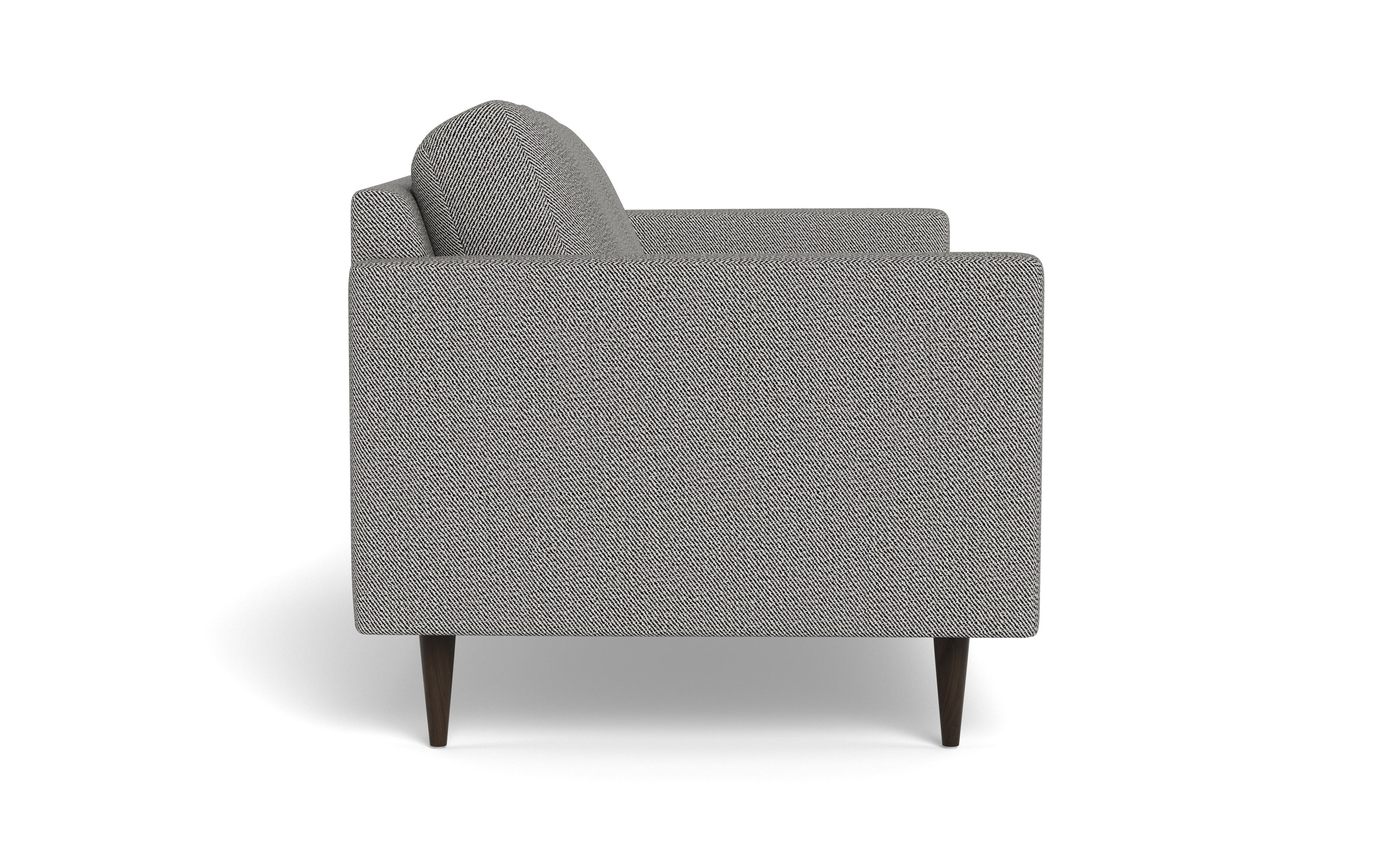 Maverick Loveseat-Fabric Sectional-Alley Pepper-MAK Modern
