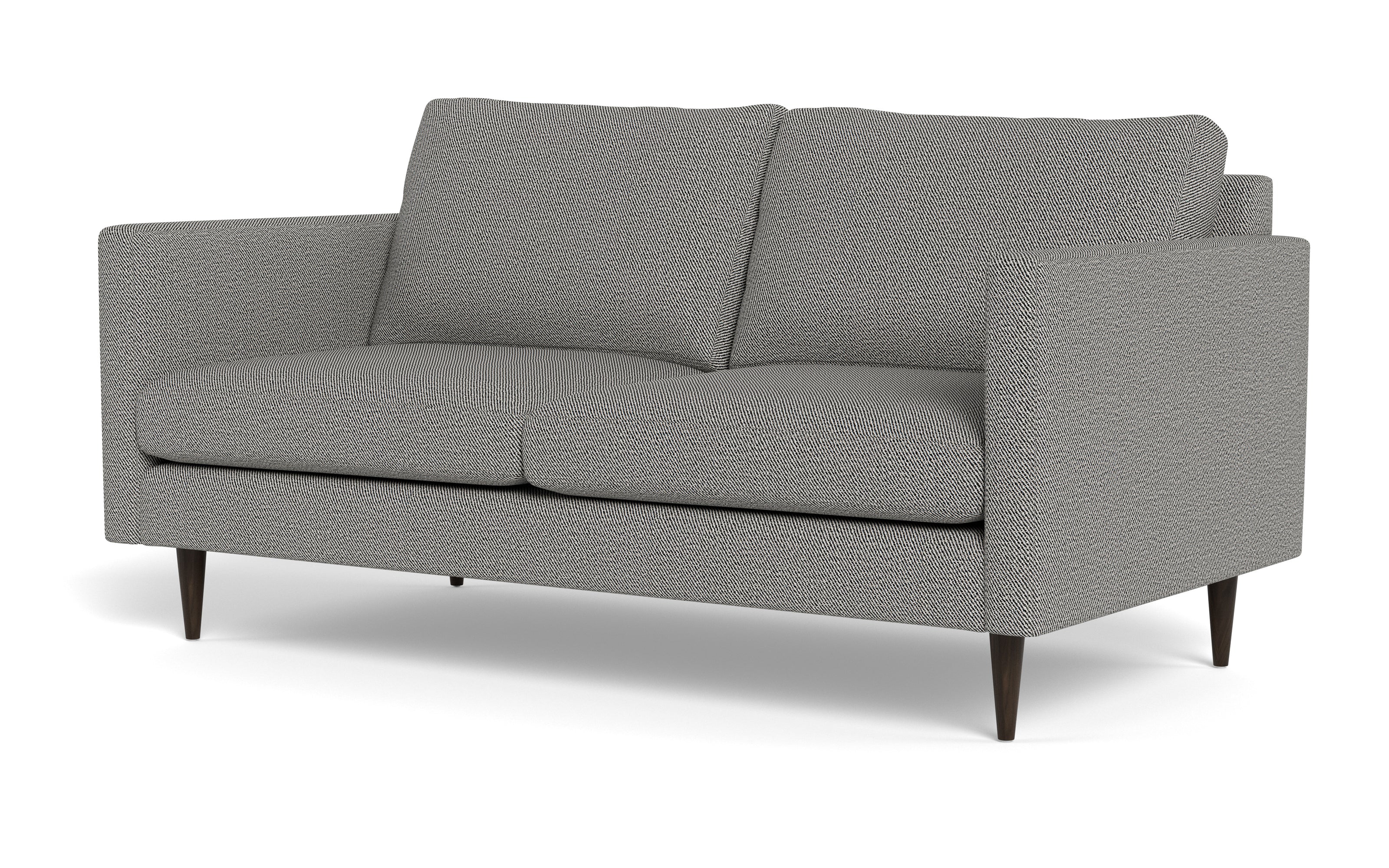 Maverick Loveseat-Fabric Sectional-Alley Pepper-MAK Modern