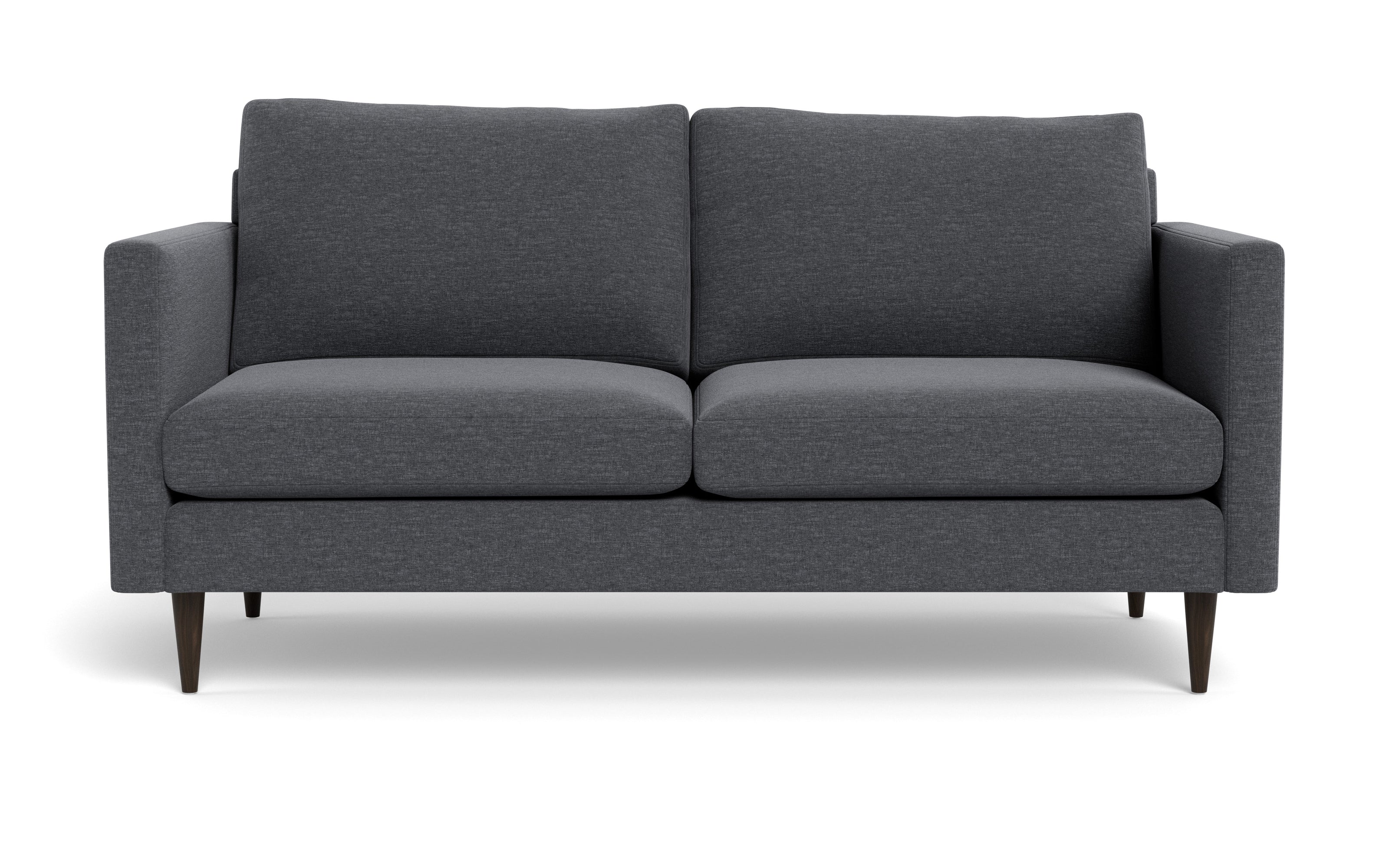 Maverick Loveseat-Fabric Sectional-Bennett Charcoal-MAK Modern