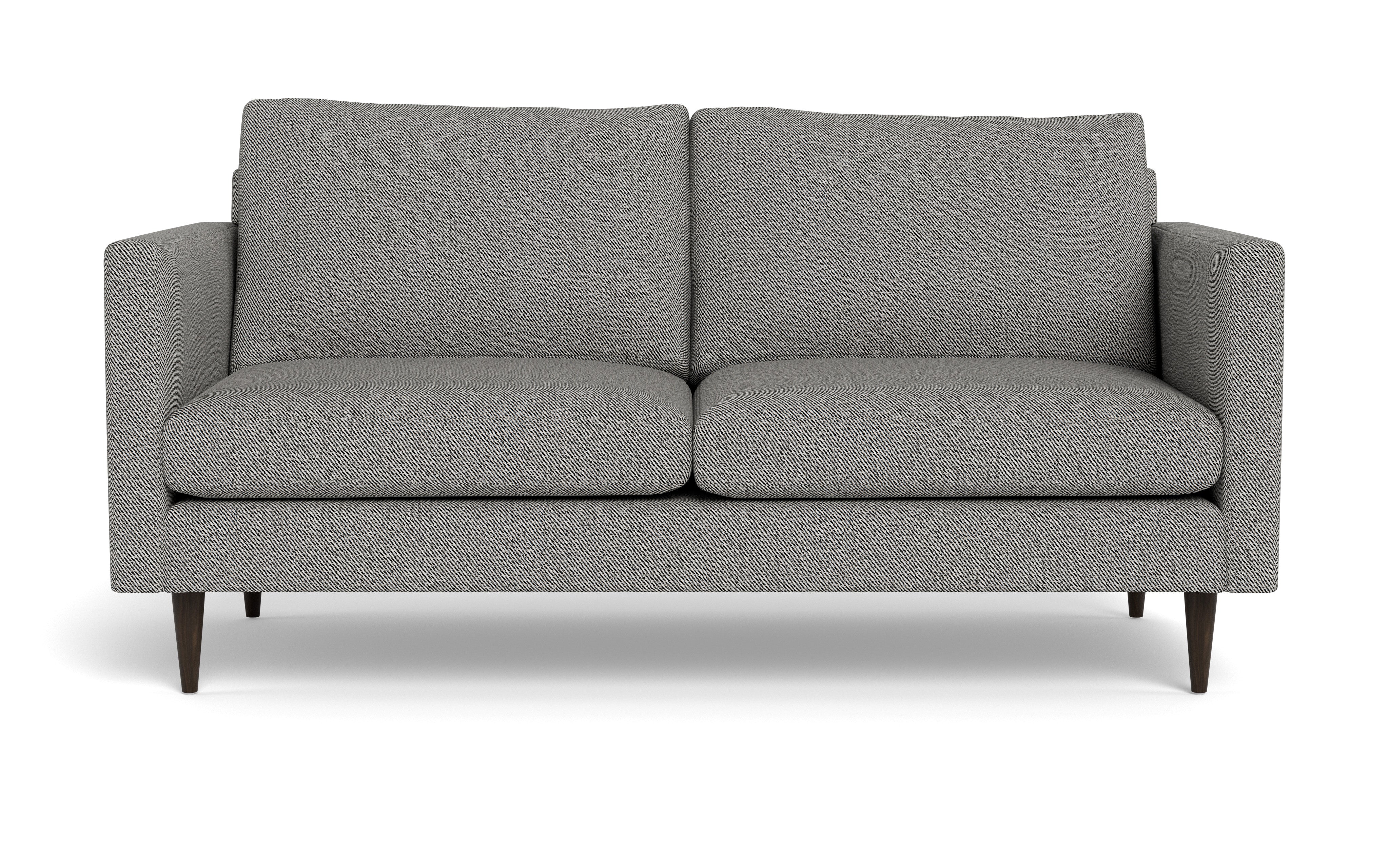 Maverick Loveseat-Fabric Sectional-Alley Pepper-MAK Modern