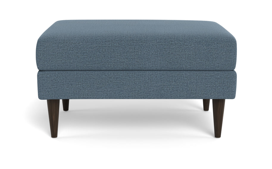 Maverick Ottoman-Elliot French Blue-MAK Modern