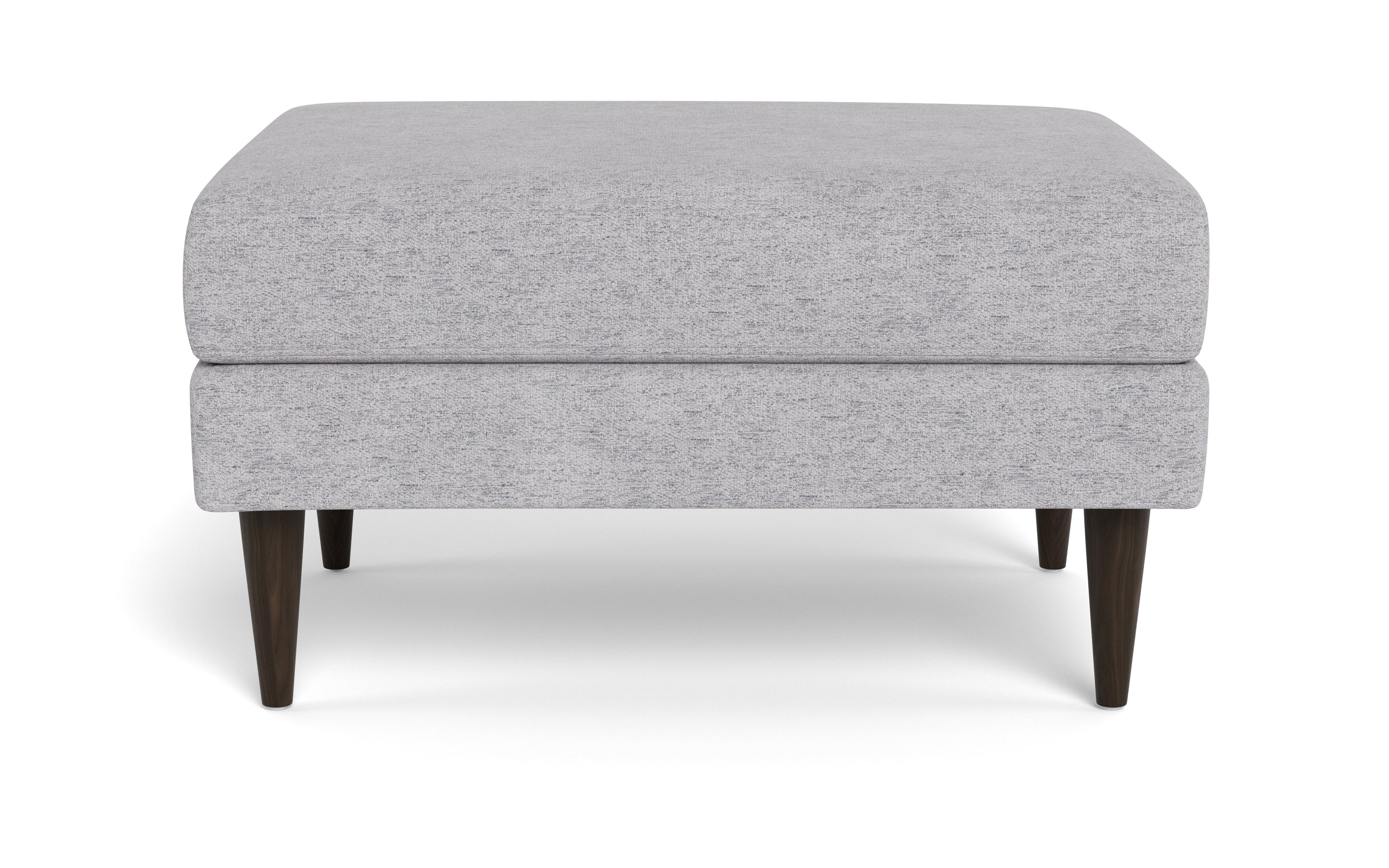 Maverick Ottoman-Travis Pewter-MAK Modern