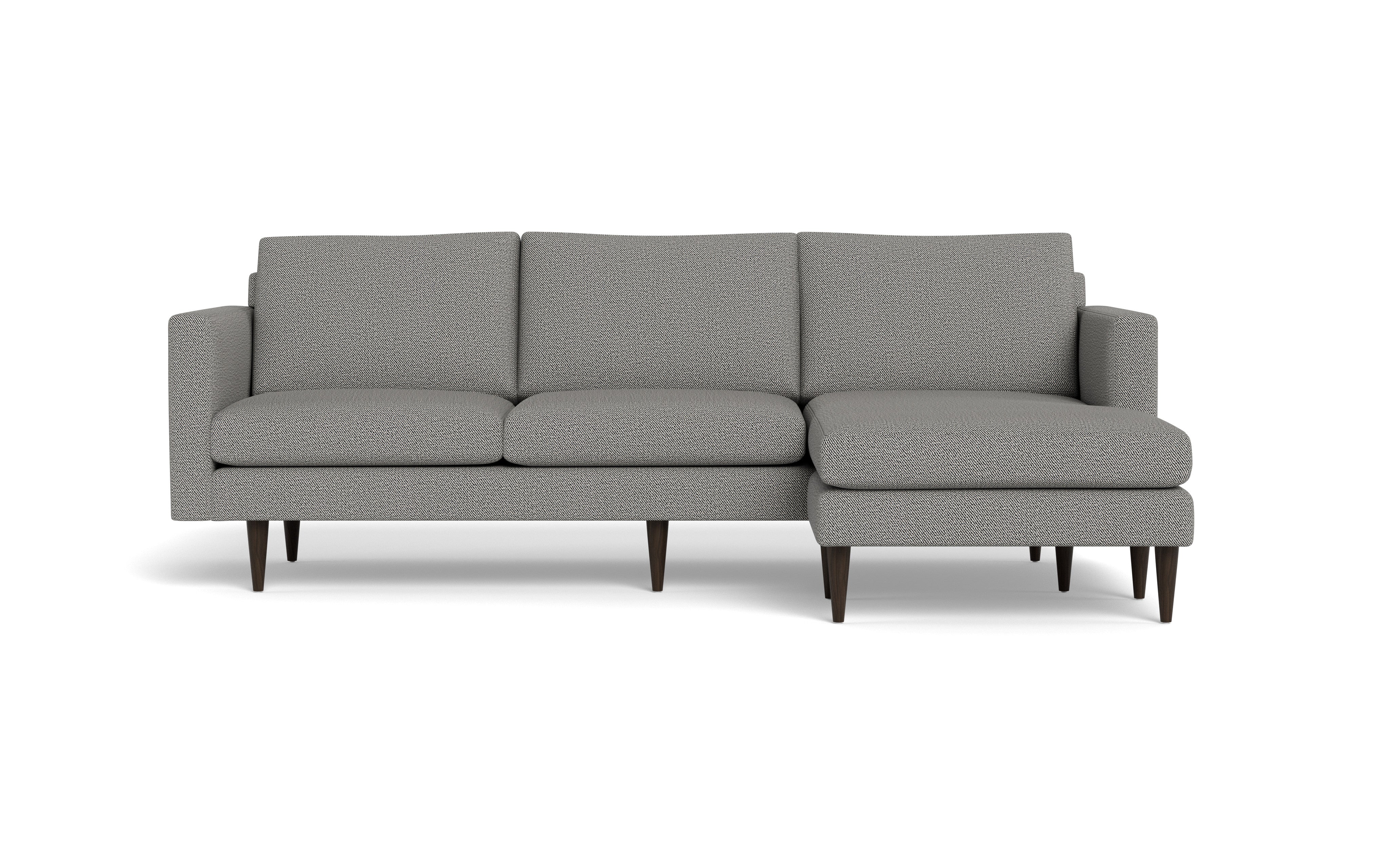 Maverick Reversible Sofa Chaise-Alley Pepper-MAK Modern