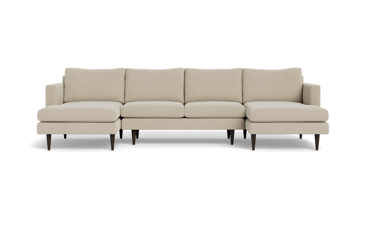 Maverick U Sectional-Fabric Sectional-Curious Pearl-MAK Modern