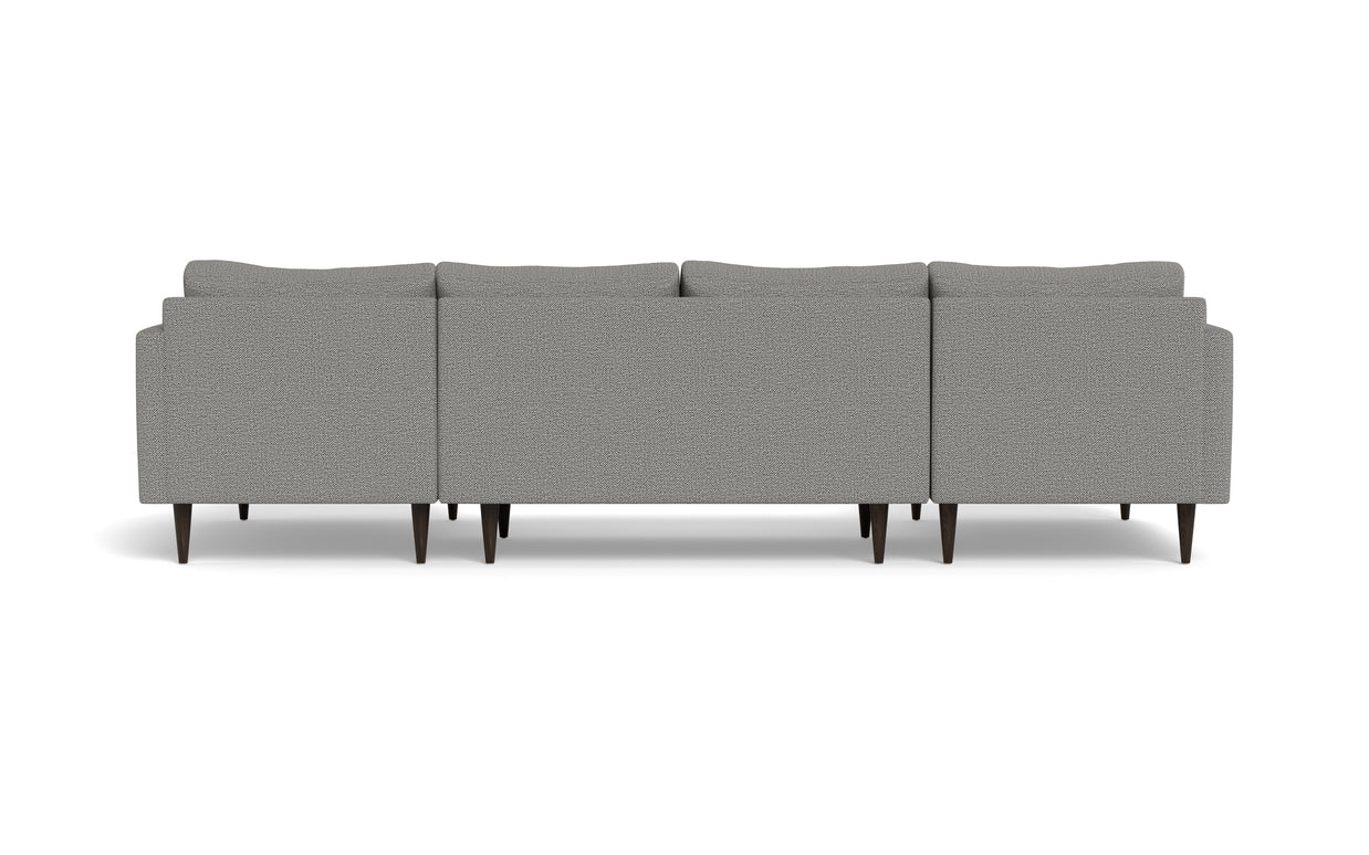 Maverick U Sectional-Fabric Sectional-Alley Pepper-MAK Modern
