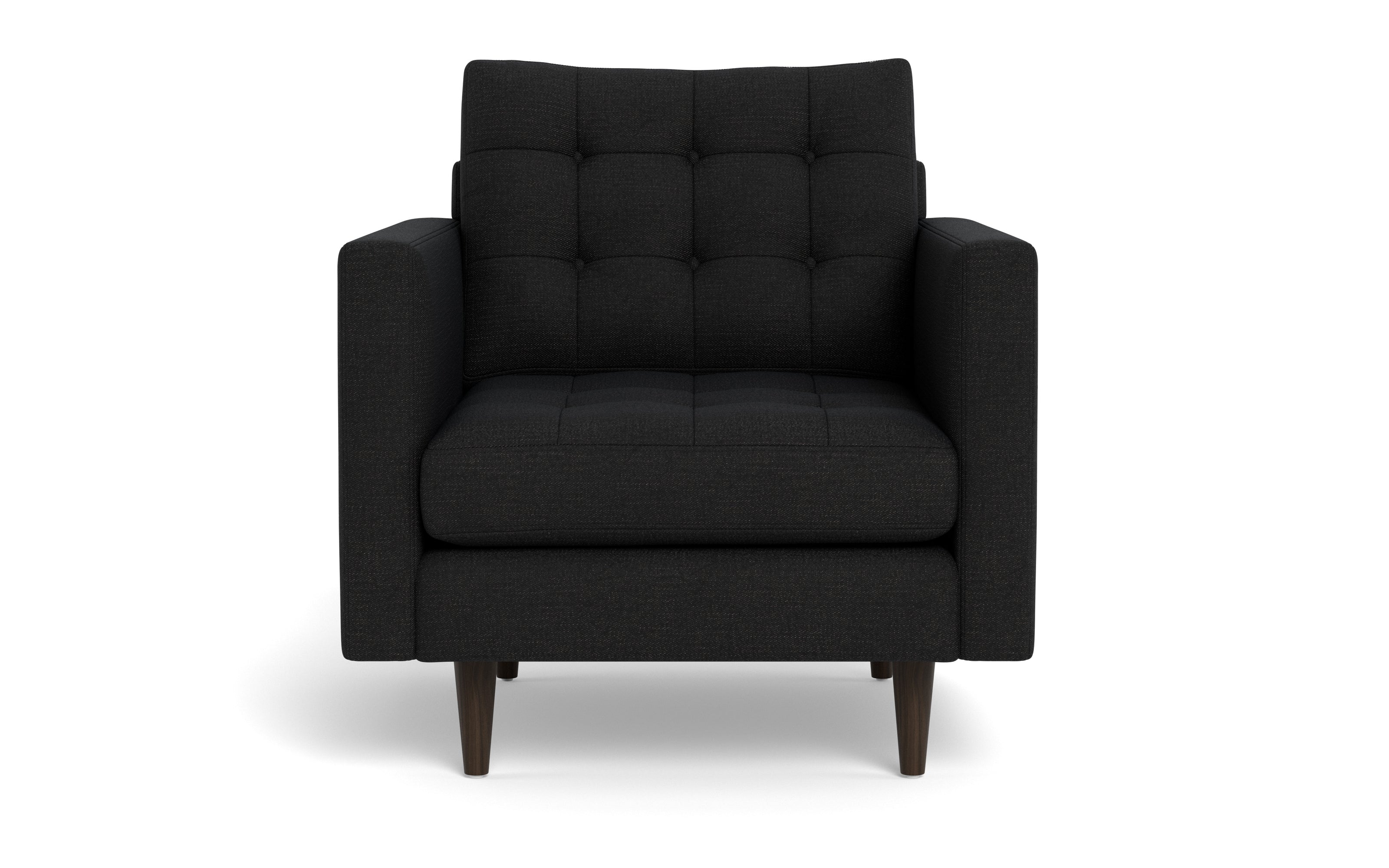 Oakley Arm Chair-Fabric Sectional-Merit Onyx-MAK Modern
