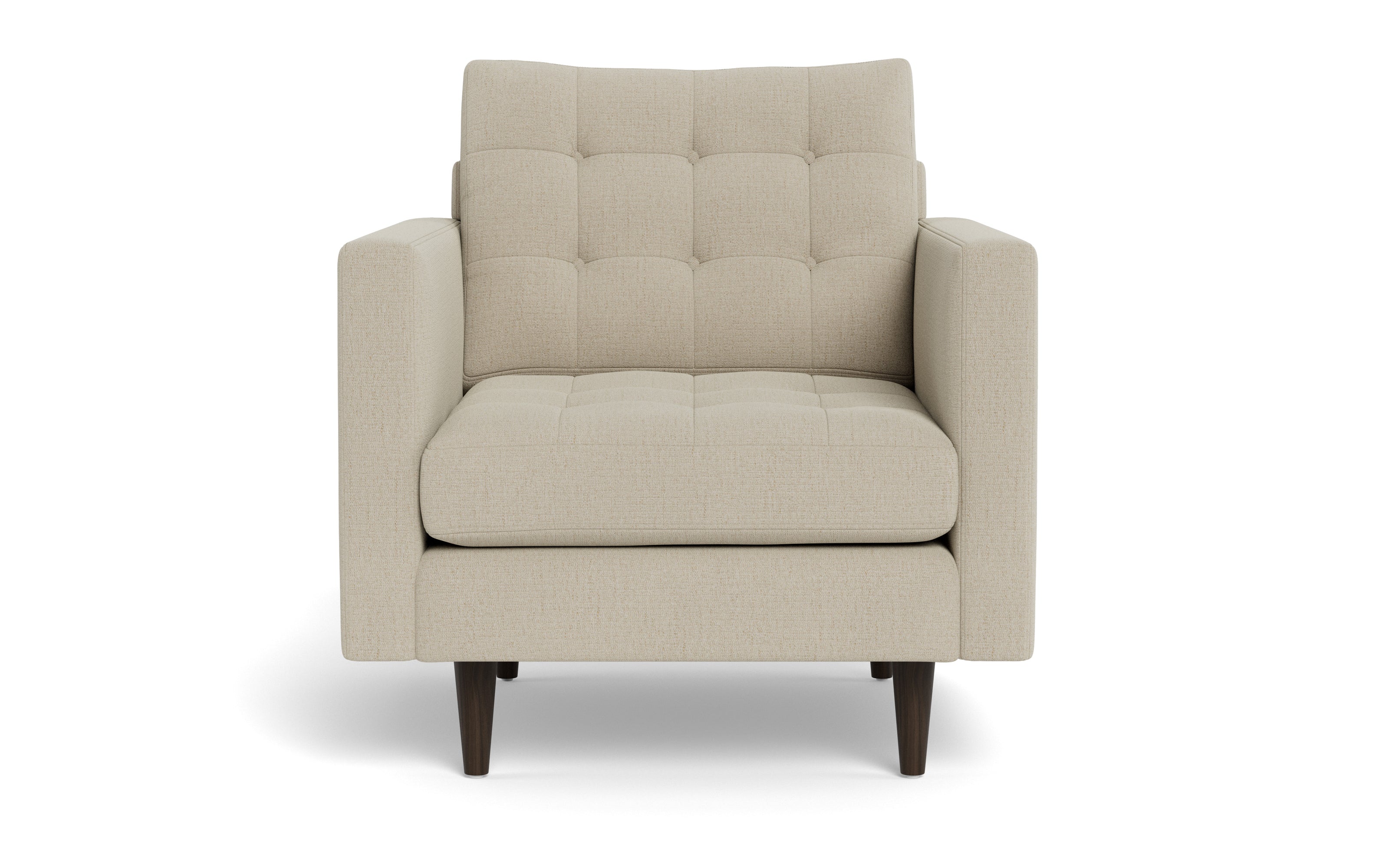 Oakley Arm Chair-Fabric Sectional-Curious Pearl-MAK Modern