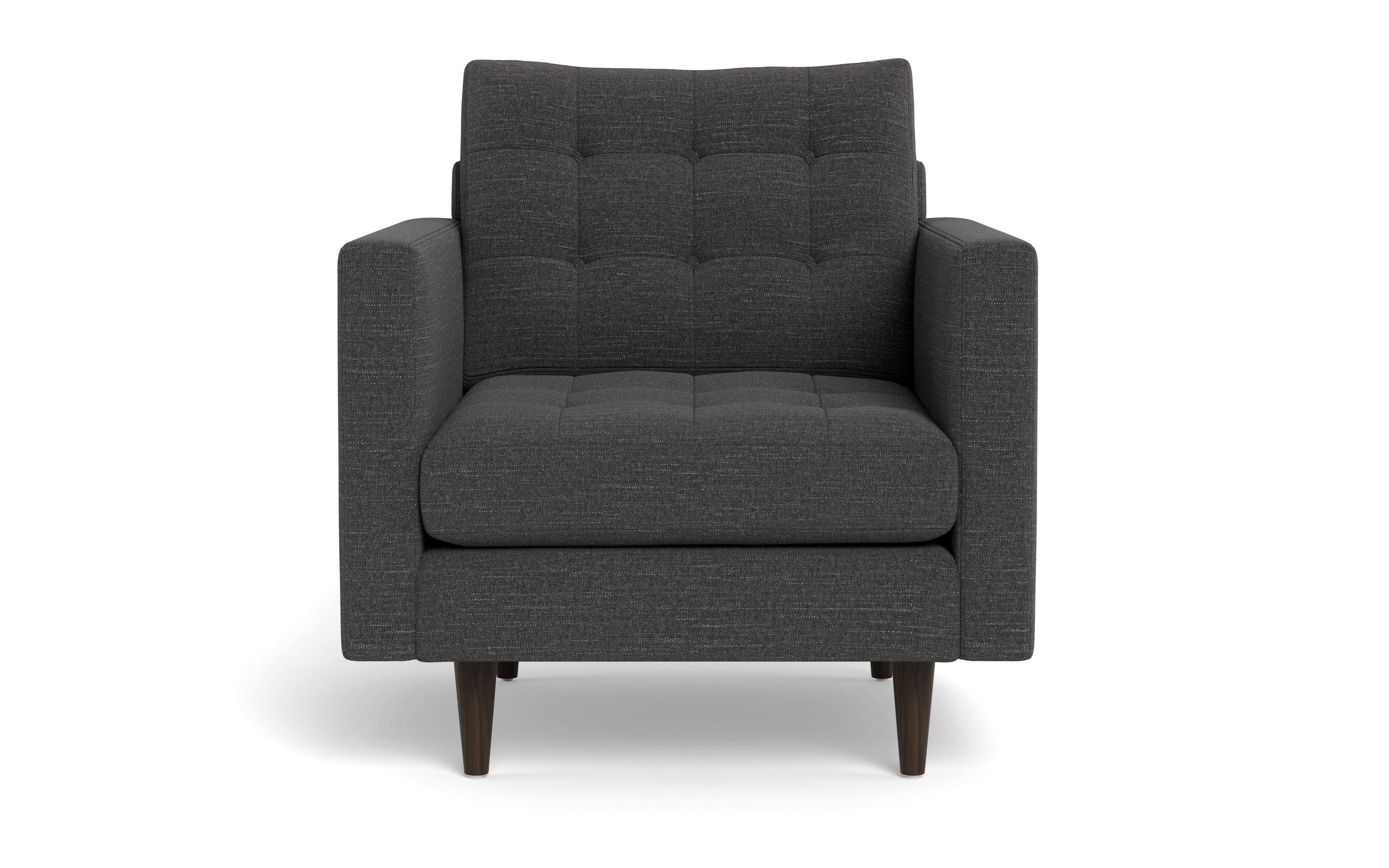 Oakley Arm Chair-Fabric Sectional-Curious Charcoal-MAK Modern