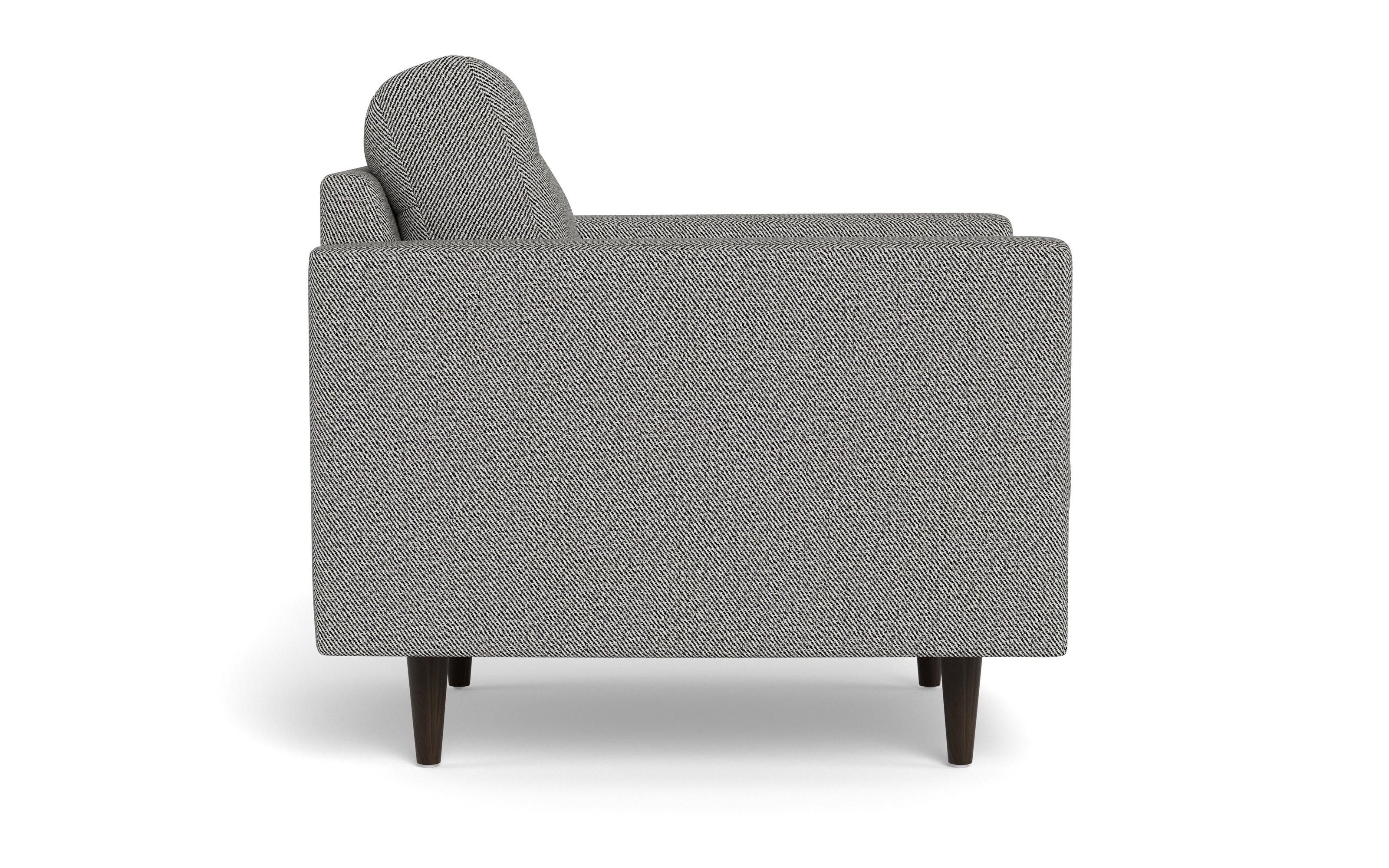 Oakley Arm Chair-Fabric Sectional-Alley Pepper-MAK Modern