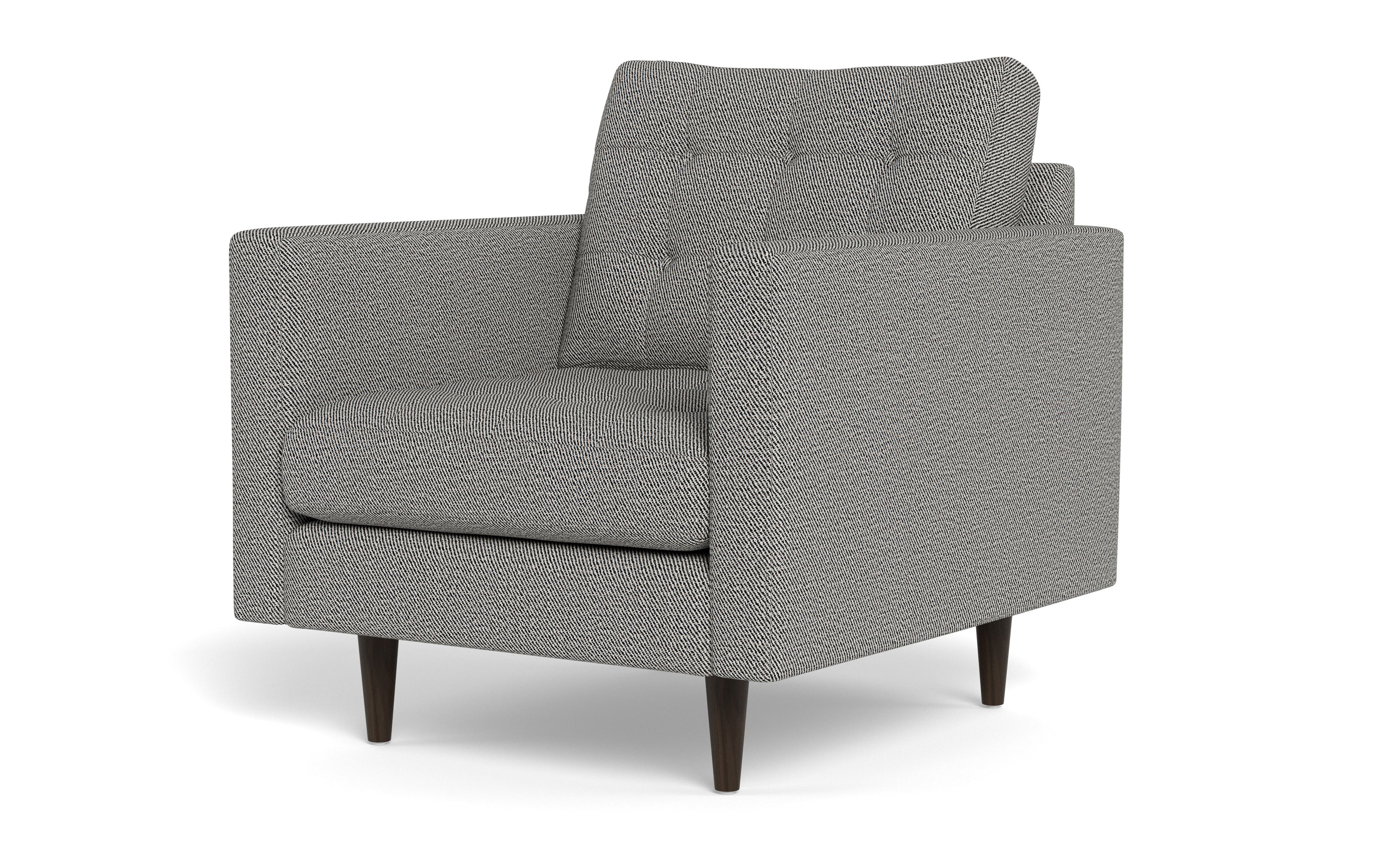 Oakley Arm Chair-Fabric Sectional-Alley Pepper-MAK Modern