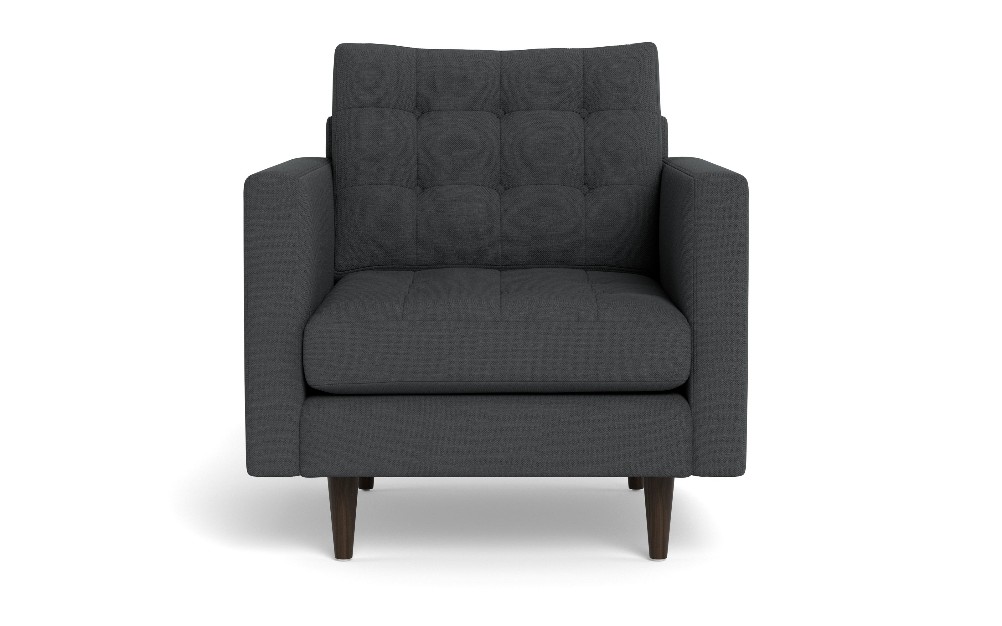 Oakley Arm Chair-Fabric Sectional-Peyton Pepper-MAK Modern