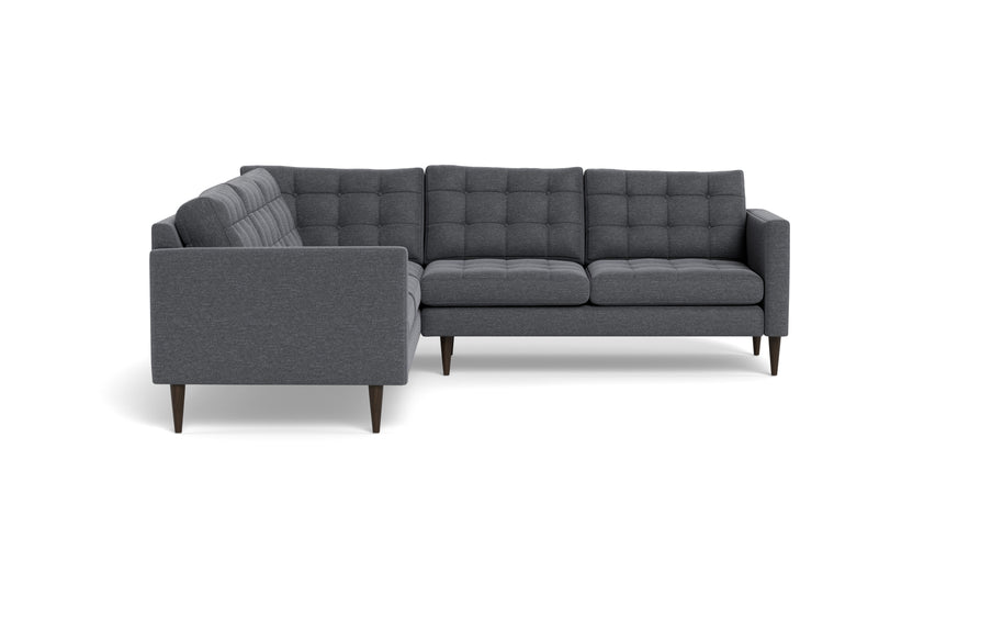 Oakley Corner Sectional-Fabric Sectional-Bennett Charcoal-MAK Modern