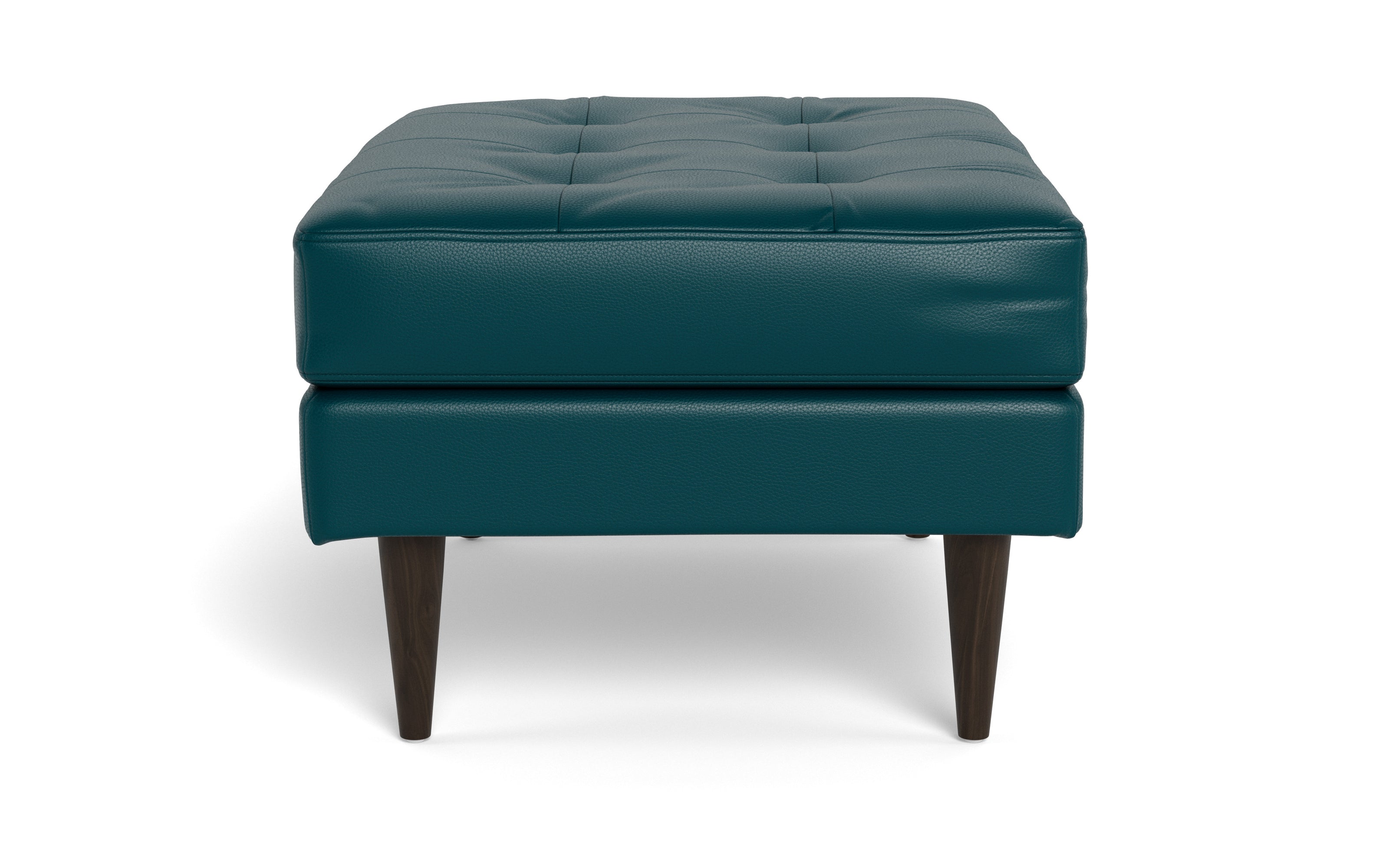 Oakley Leather Ottoman-Fabric Sectional-Tribeca Lagoon-MAK Modern