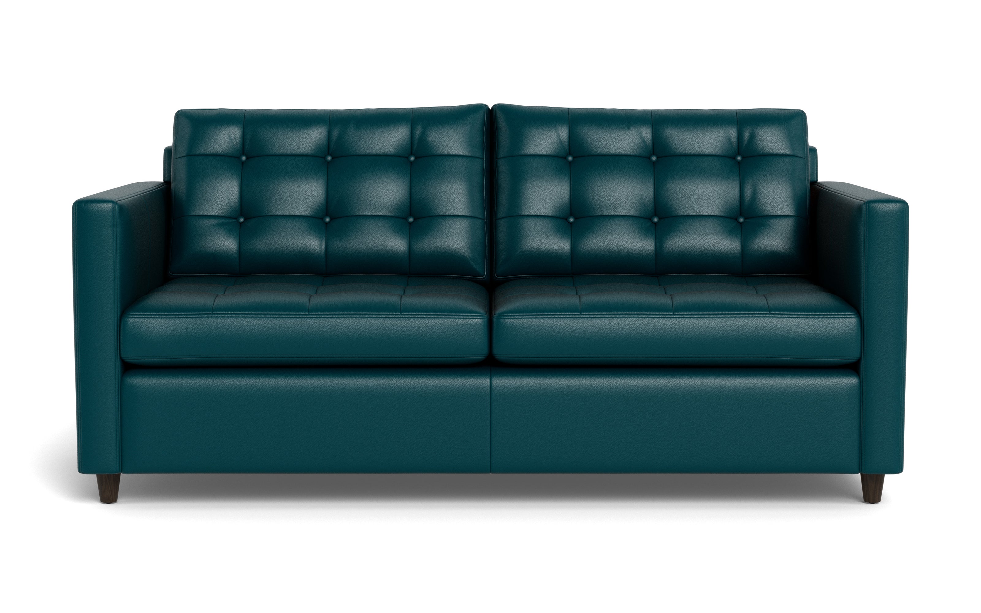 Oakley Leather Queen Sleeper Sofa-Fabric Sectional-Tribeca Lagoon-MAK Modern