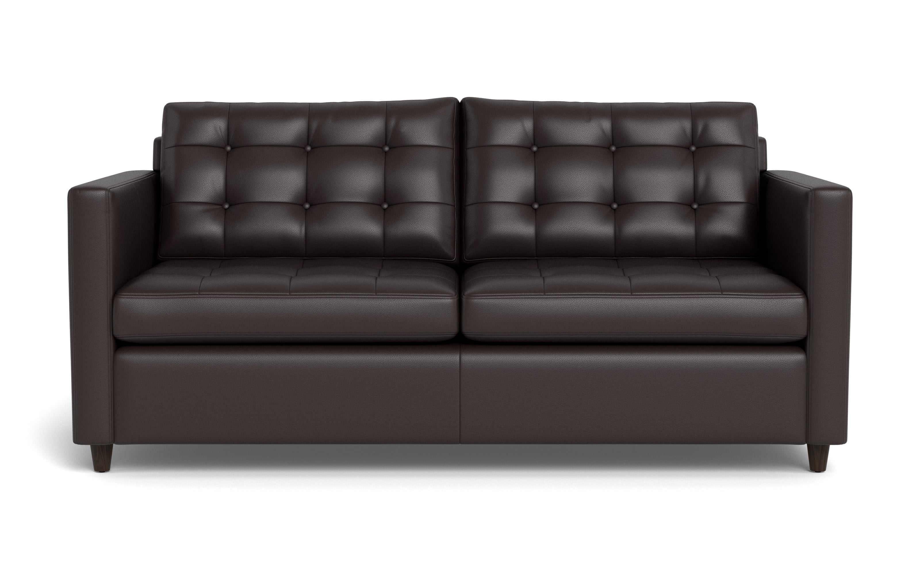 Oakley Leather Queen Sleeper Sofa-Fabric Sectional-Tribeca Quarry Leather-MAK Modern