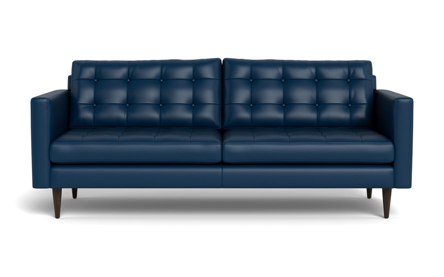 Oakley Leather Sofa-Fabric Sectional-Tribeca Cobalt-MAK Modern