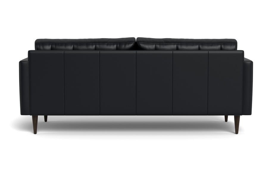 Oakley Leather Sofa-Fabric Sectional-Tribeca Black Leather-MAK Modern