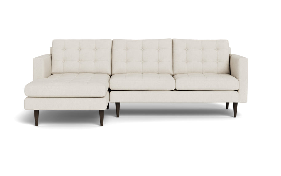 Oakley Left Chaise Sectional-Fabric Sectional-Curious Snow-MAK Modern