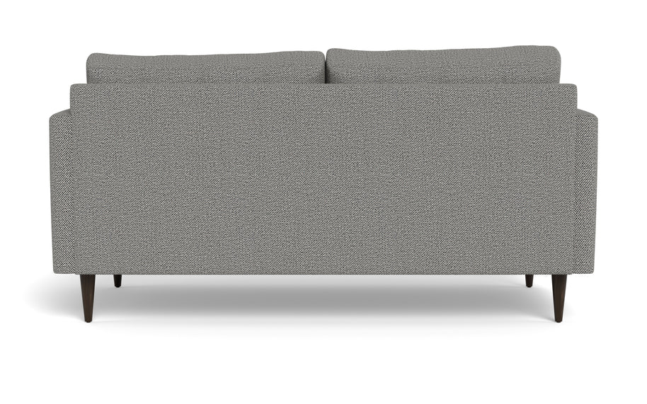 Oakley Loveseat-Fabric Sectional-Alley Pepper-MAK Modern