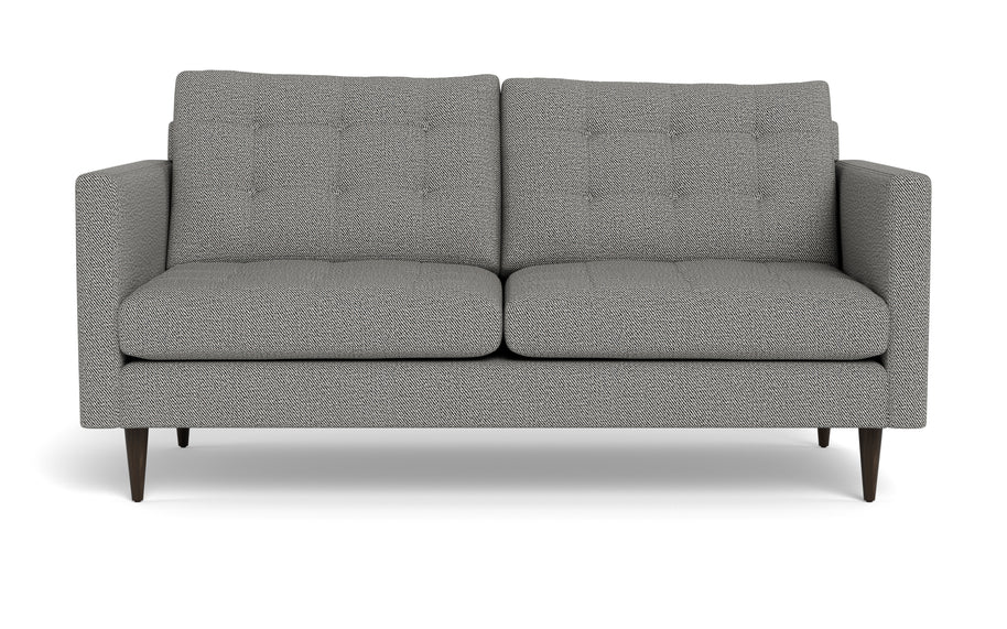 Oakley Loveseat-Fabric Sectional-Alley Pepper-MAK Modern