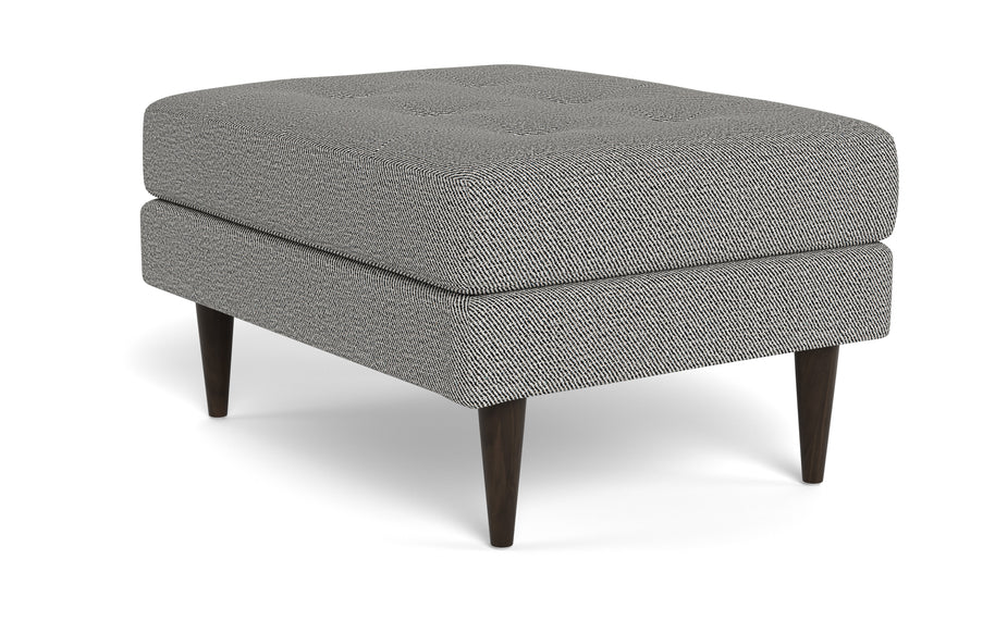 Oakley Ottoman-Fabric Sectional-Alley Pepper-MAK Modern