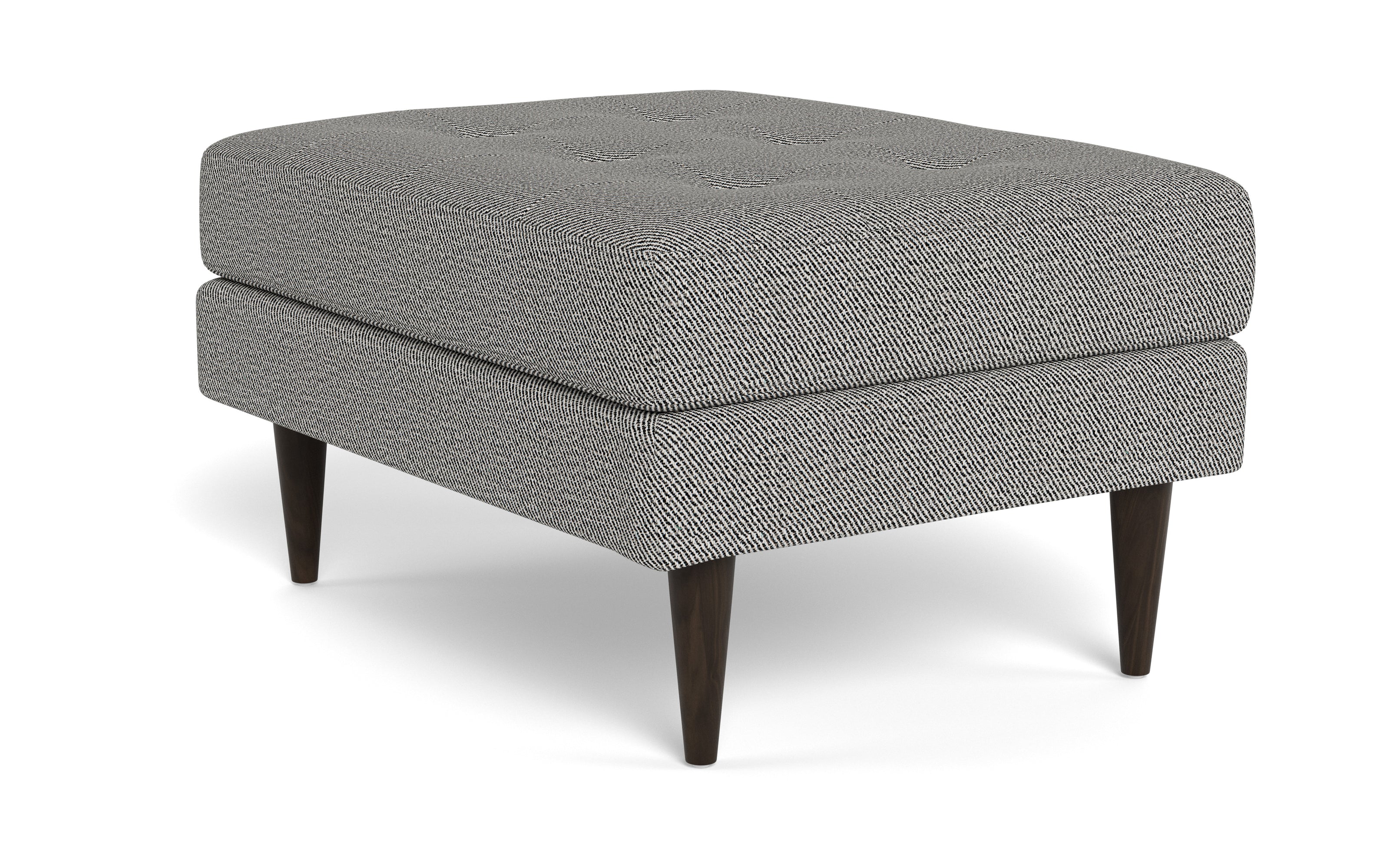 Oakley Ottoman-Fabric Sectional-Alley Pepper-MAK Modern