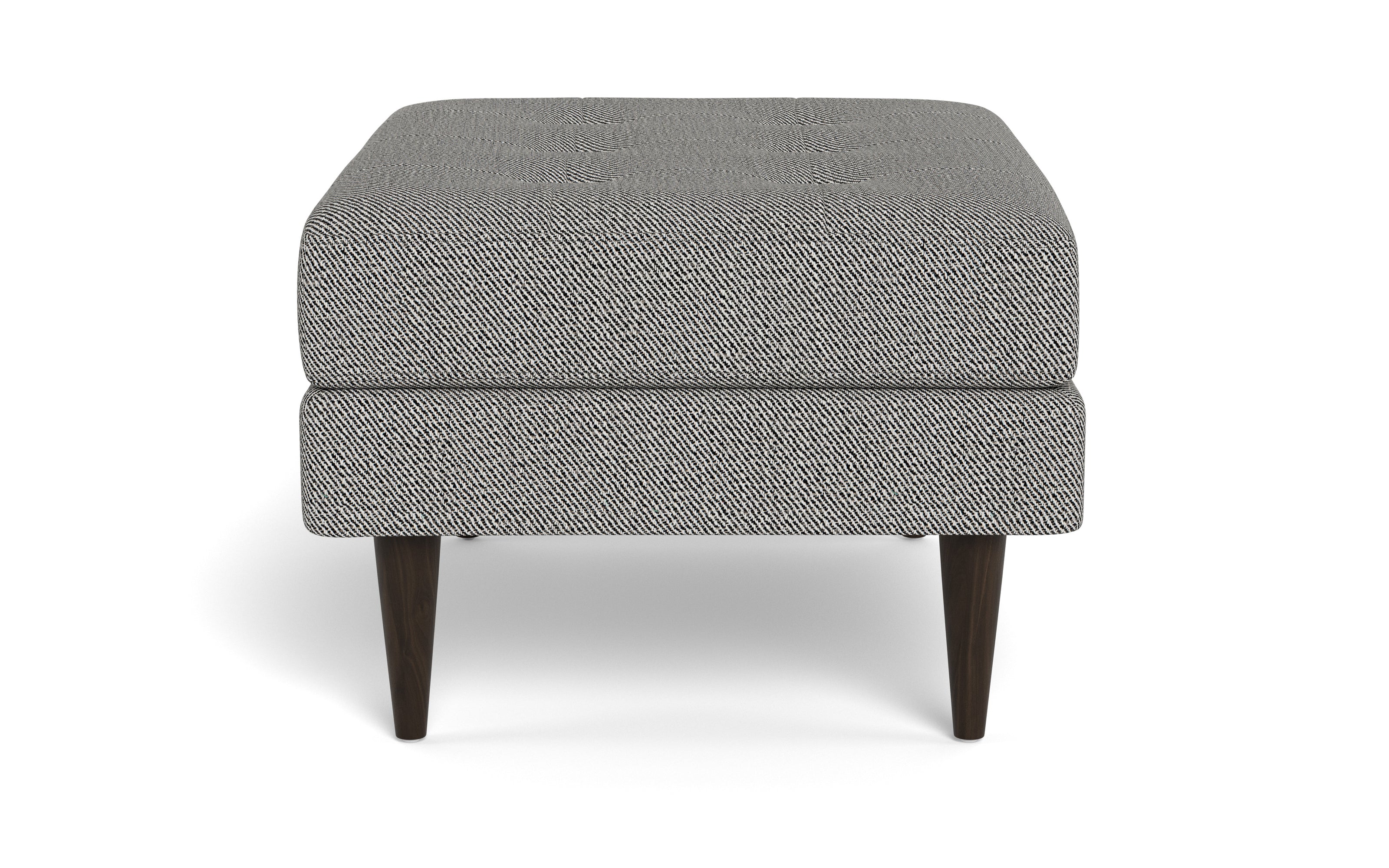 Oakley Ottoman-Fabric Sectional-Alley Pepper-MAK Modern