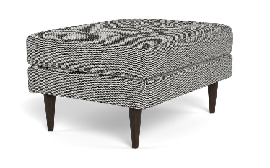 Oakley Ottoman-Fabric Sectional-Alley Pepper-MAK Modern