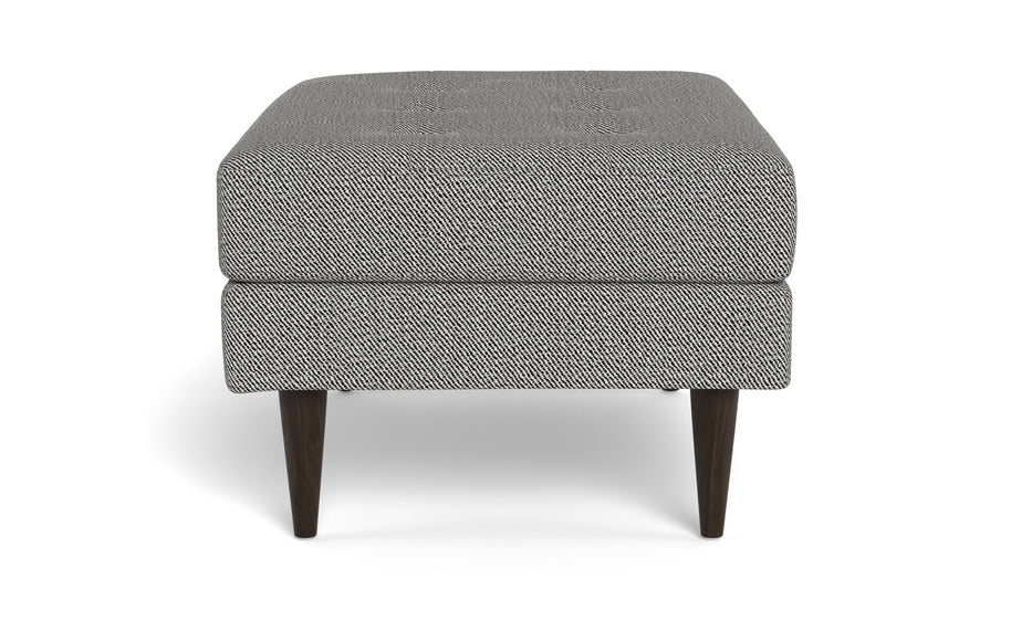 Oakley Ottoman-Fabric Sectional-Alley Pepper-MAK Modern