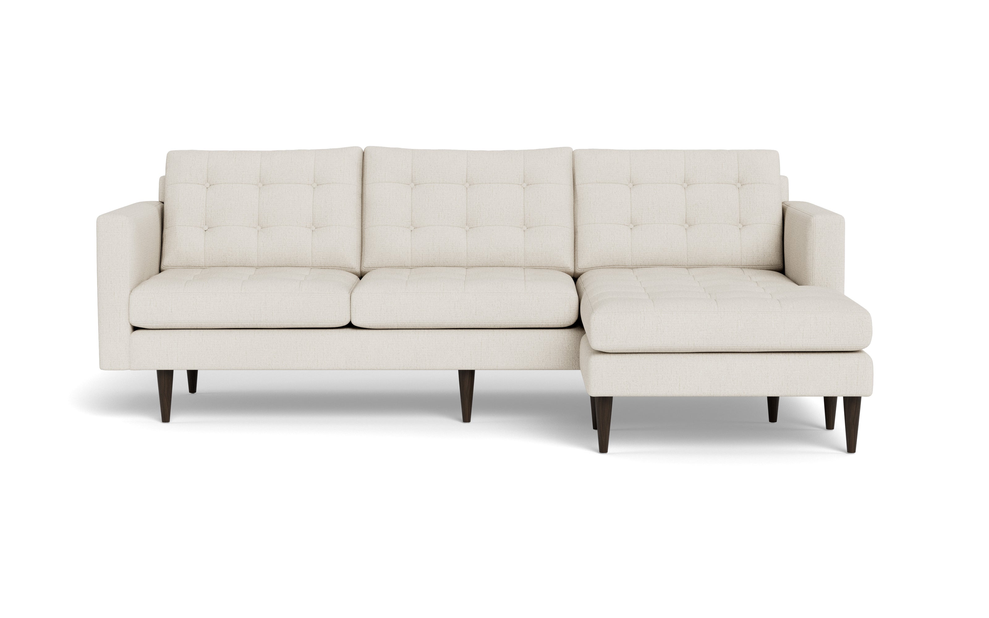 Oakley Reversible Sofa Chaise-Fabric Sectional-Curious Snow-MAK Modern