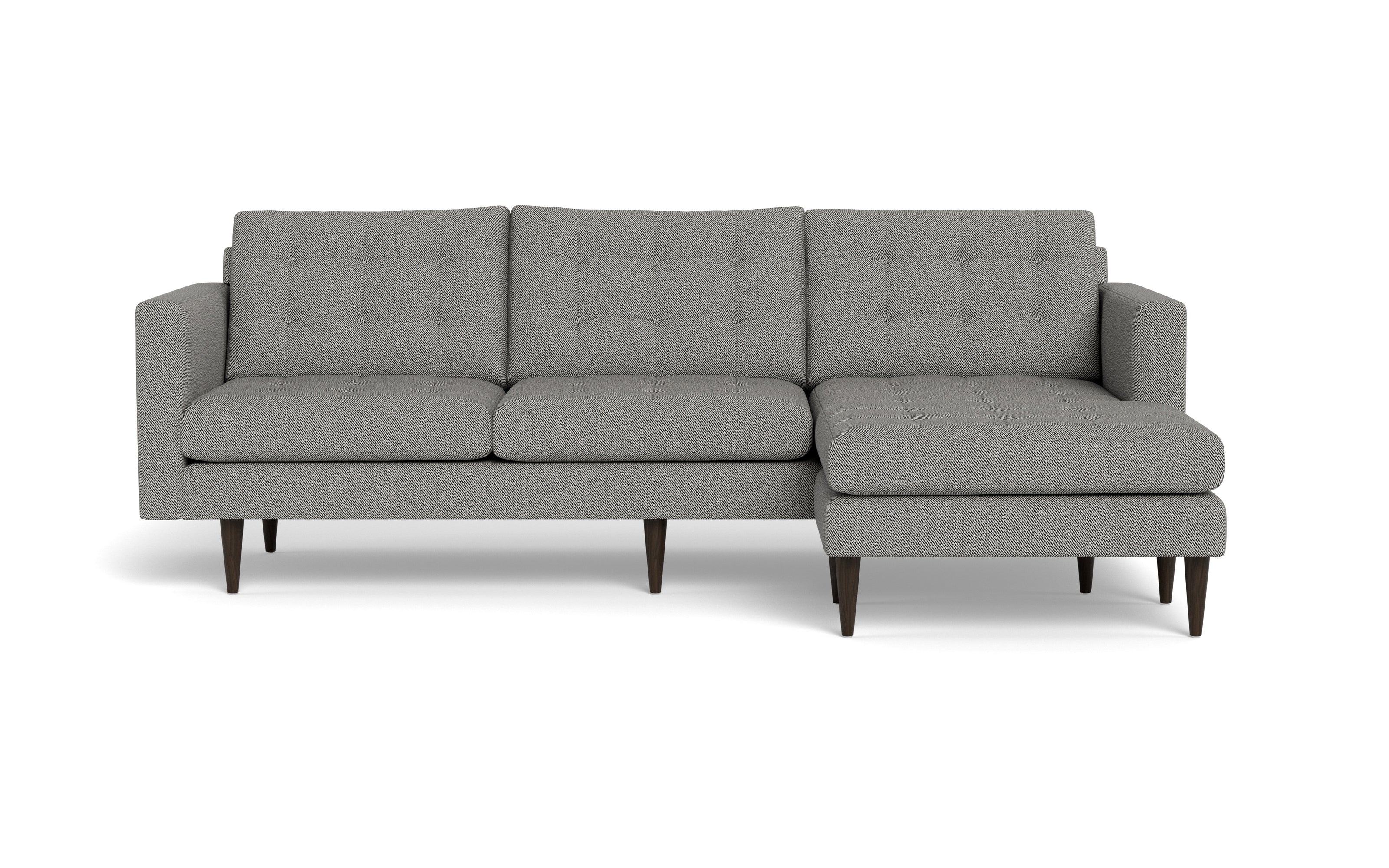 Oakley Reversible Sofa Chaise-Fabric Sectional-Alley Pepper-MAK Modern